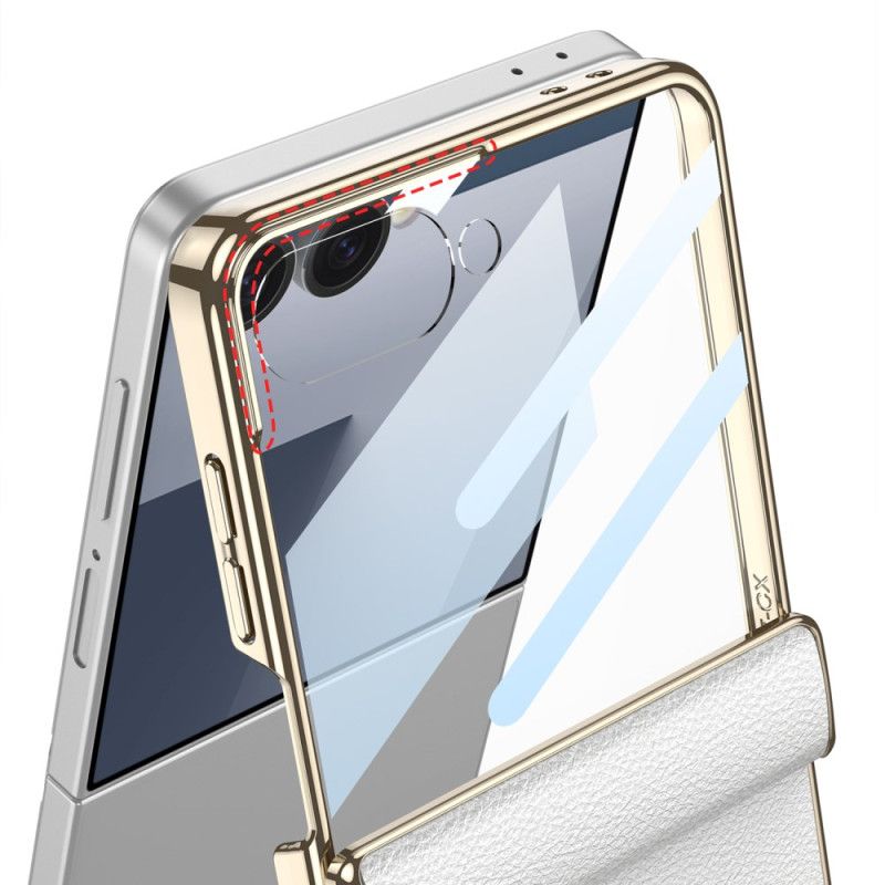 Cover Til Samsung Galaxy Z Flip 7 Kunstlæder Og Gkk Support