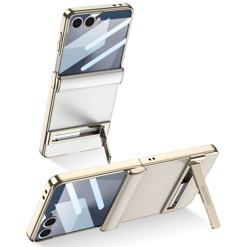 Cover Til Samsung Galaxy Z Flip 7 Kunstlæder Og Gkk Support