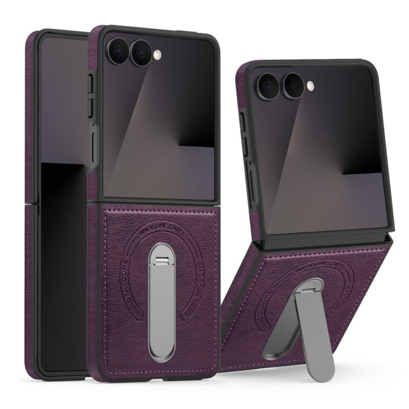 Cover Til Samsung Galaxy Z Flip 7 Magnetisk Med Roterende Stativ