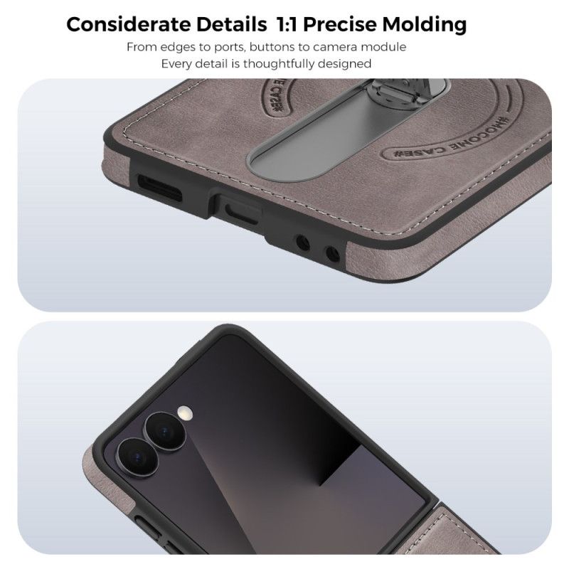 Cover Til Samsung Galaxy Z Flip 7 Magnetisk Med Roterende Stativ