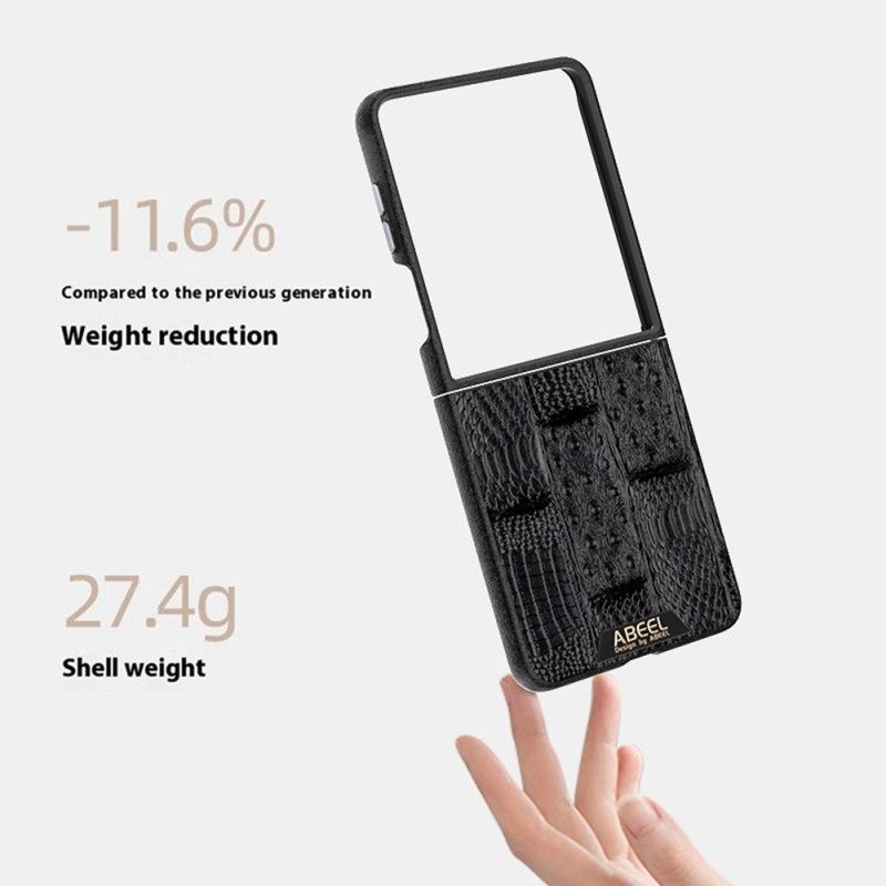 Cover Til Samsung Galaxy Z Flip 7 Magsafe-kompatibel Mikroprægning Abeel