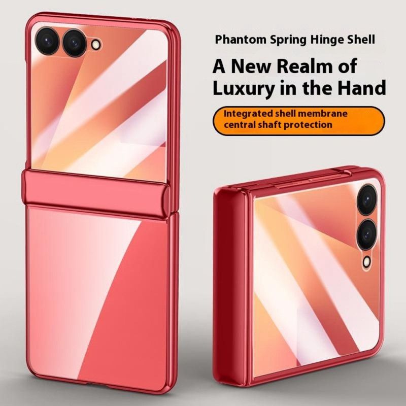 Cover Til Samsung Galaxy Z Flip 7 Metallisk Effekt