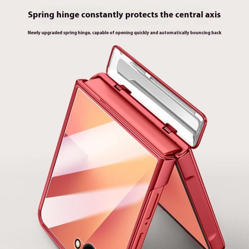 Cover Til Samsung Galaxy Z Flip 7 Metallisk Effekt