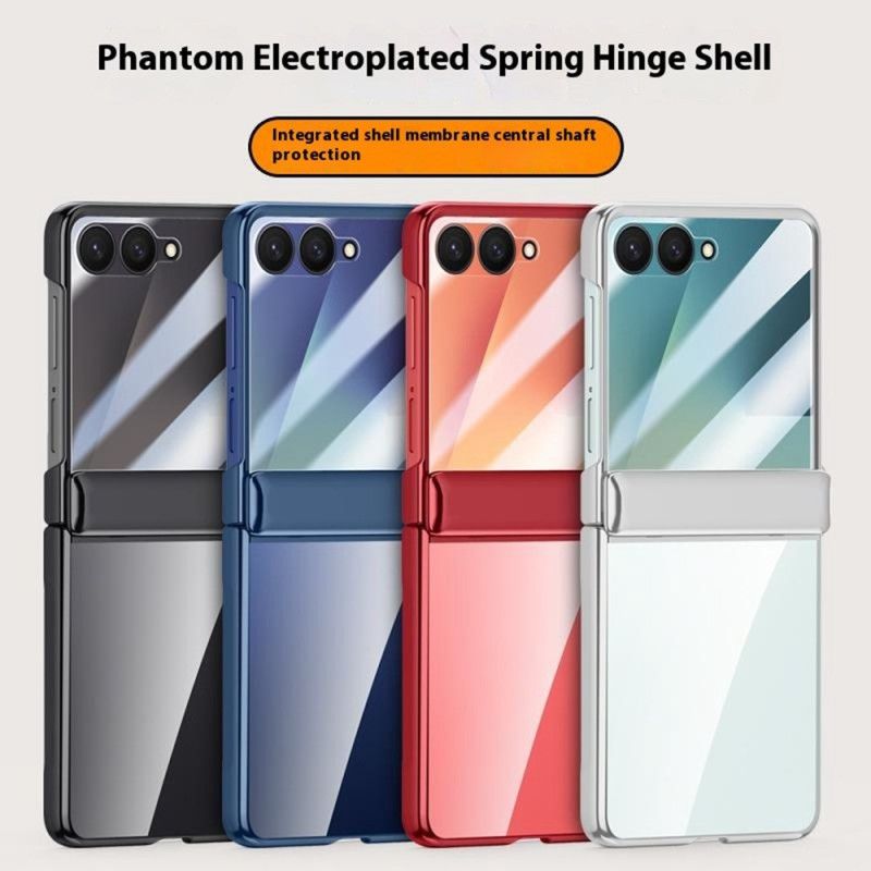 Cover Til Samsung Galaxy Z Flip 7 Metallisk Effekt