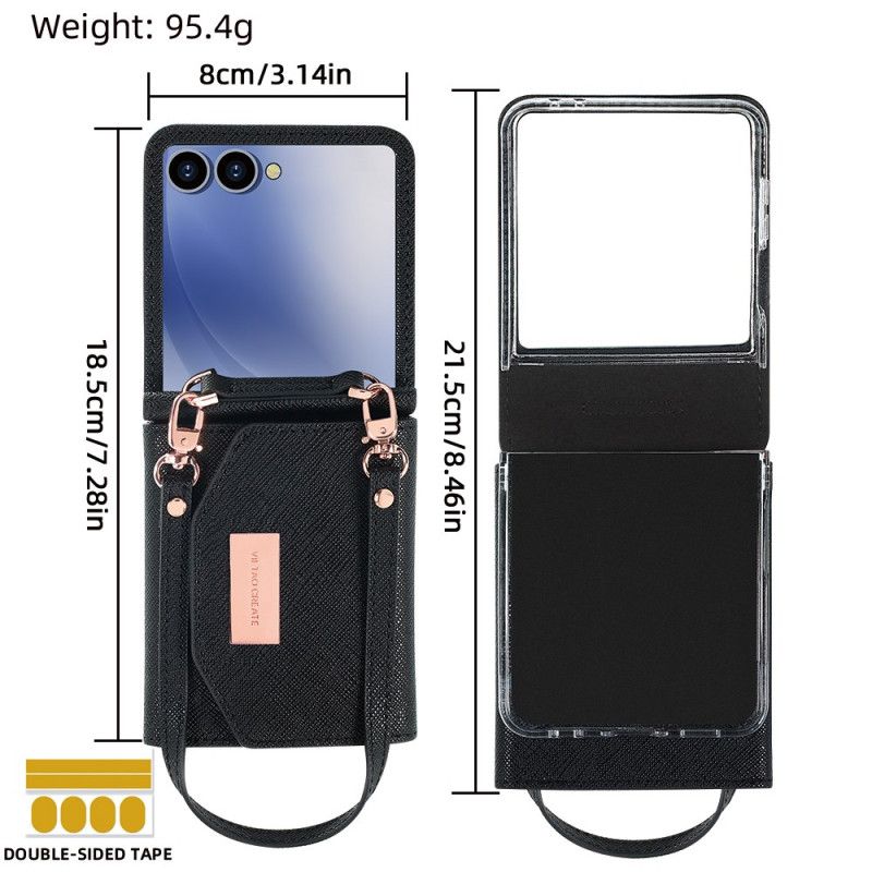 Cover Til Samsung Galaxy Z Flip 7 Pung & Rem