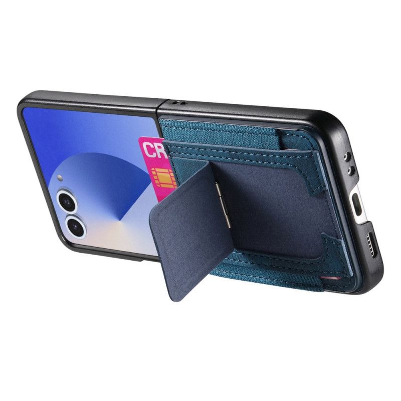Cover Til Samsung Galaxy Z Flip 7 Retro Holder Og Kortholder