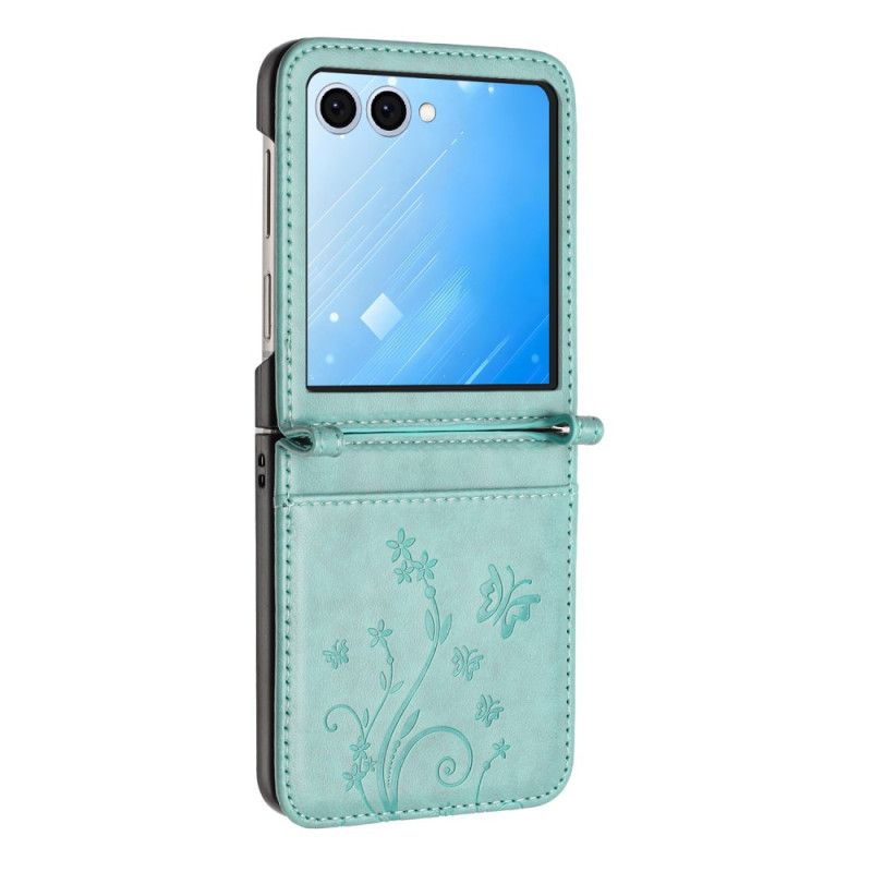 Etui Samsung Galaxy Z Flip 7 Blomsterprint