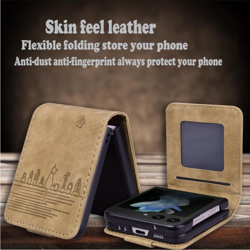 Etui Til Samsung Galaxy Z Flip 7 Grafisk Design