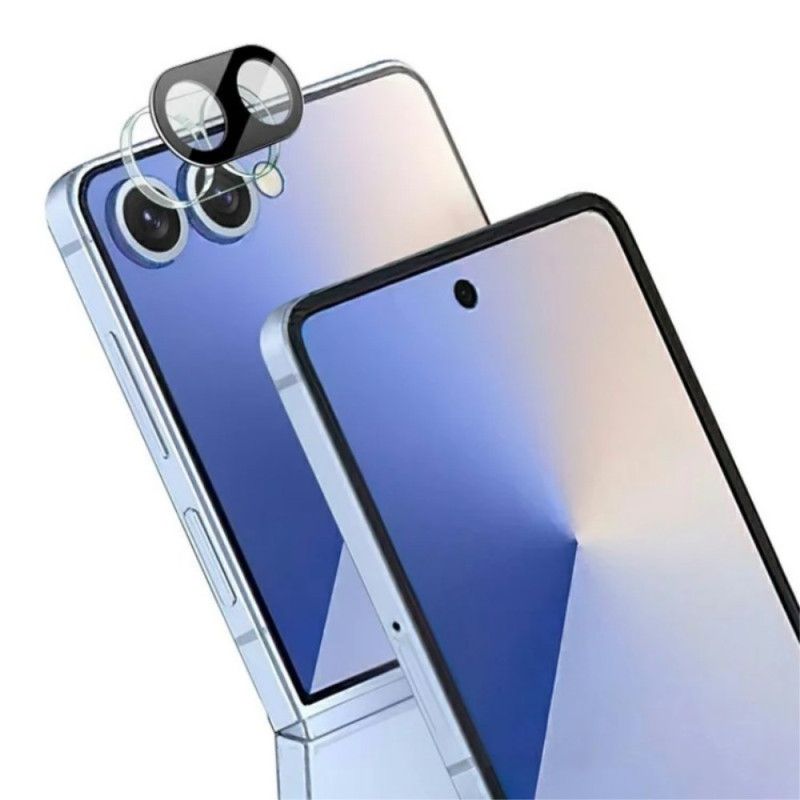 Hærdet Glaslinsebeskytter Til Samsung Galaxy Z Flip 7 5g (sort Version)