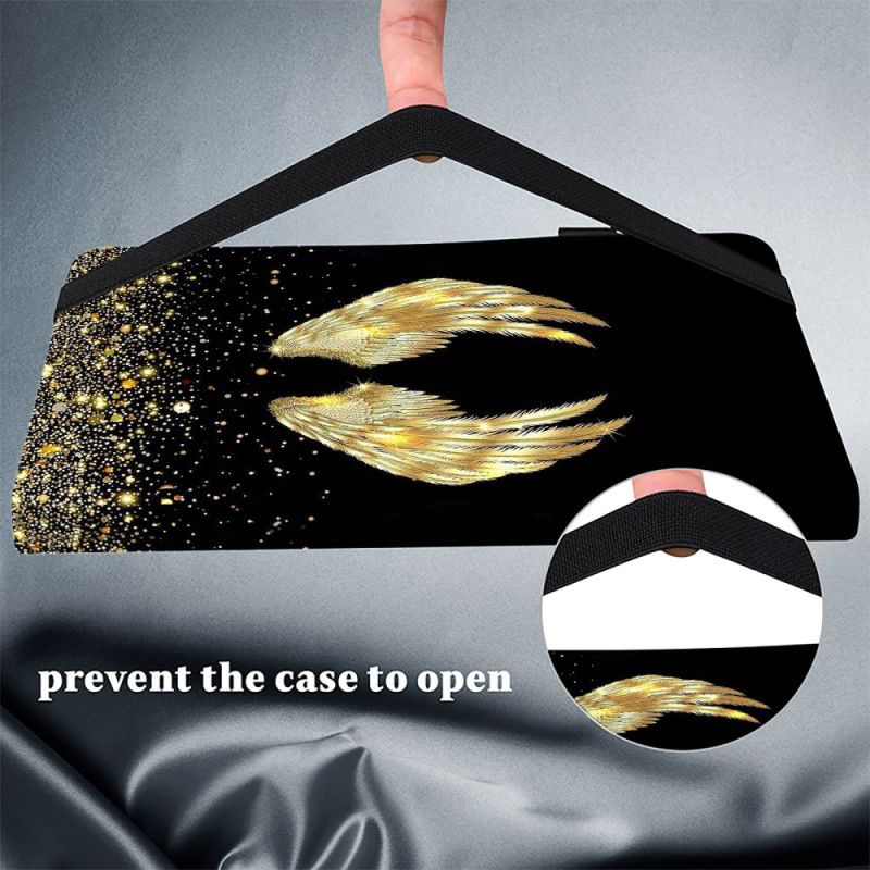 Case Samsung Galaxy Tab S10 Plus Telefon Etui Gyldne Vinger