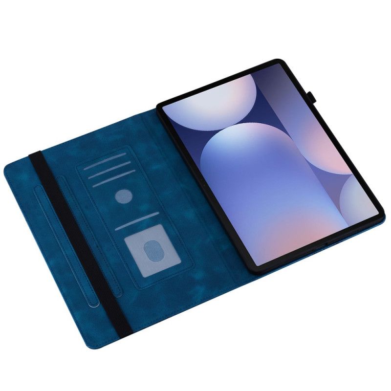 Case Samsung Galaxy Tab S10 Plus Telefon Etui Hjerter Med Ruskindseffekt