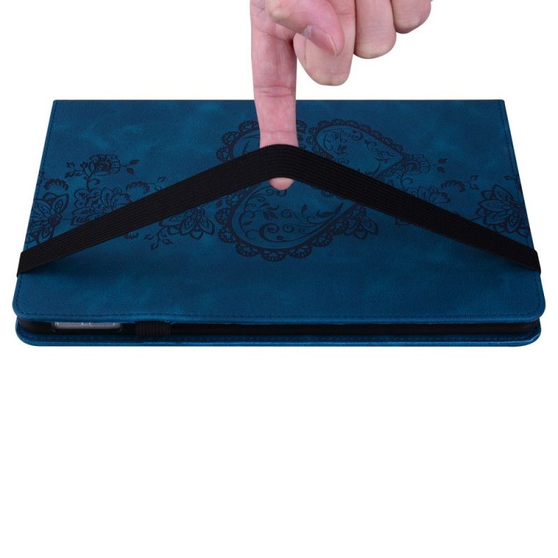 Case Samsung Galaxy Tab S10 Plus Telefon Etui Hjerter Med Ruskindseffekt