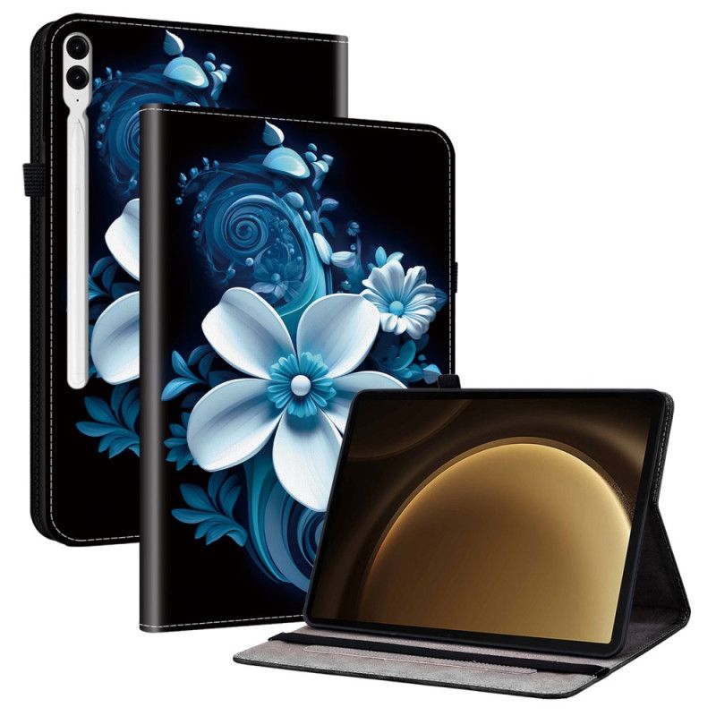 Case Samsung Galaxy Tab S10 Plus Telefon Etui Hvid Blomst
