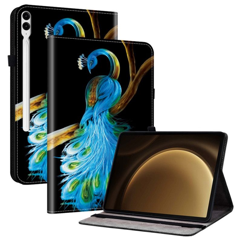 Case Samsung Galaxy Tab S10 Plus Telefon Etui Påfuglemønster