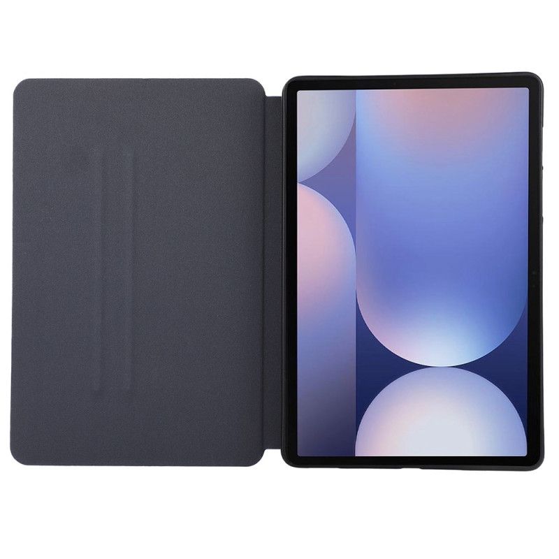 Case Samsung Galaxy Tab S10 Plus Telefon Etui Stylusholder Med Ruskindseffekt