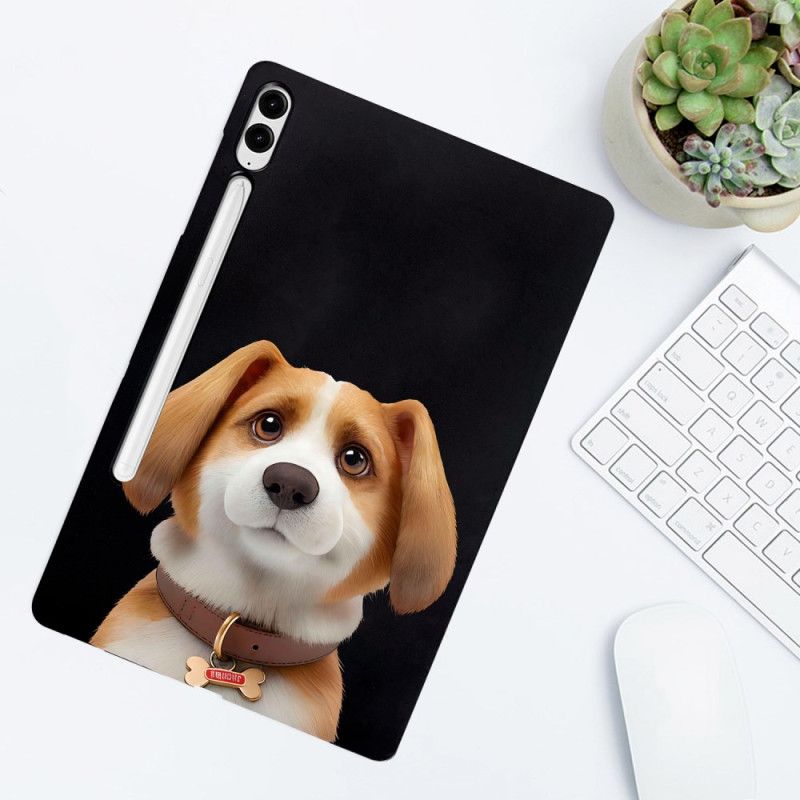 Cover Samsung Galaxy Tab S10 Plus Telefon Etui Stylusholder Til Beagle