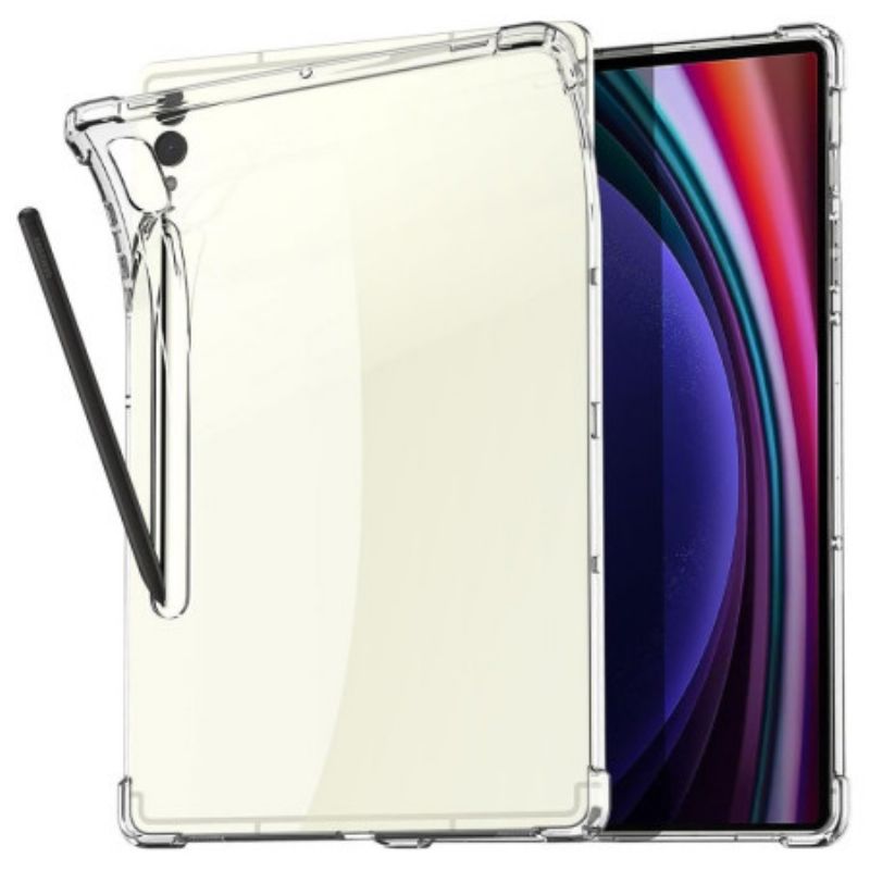 Cover Samsung Galaxy Tab S10 Plus Transparent Med Stylusholder