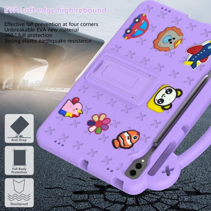 Cover Til Samsung Galaxy Tab S10 Plus Eva-tegneseriedyr