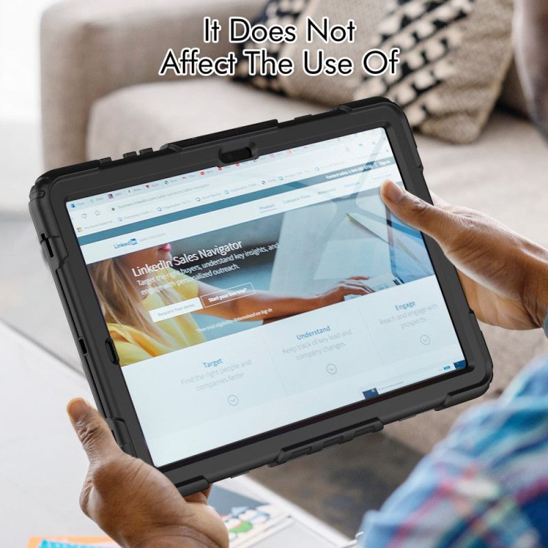 Cover Til Samsung Galaxy Tab S10 Plus Holdbar Med Skærmbeskytter