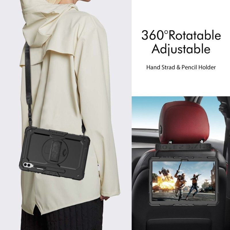 Cover Til Samsung Galaxy Tab S10 Plus Holdbar Med Skærmbeskytter