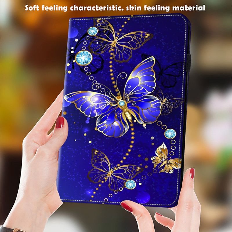 Etui Samsung Galaxy Tab S10 Plus Diamantsommerfugl