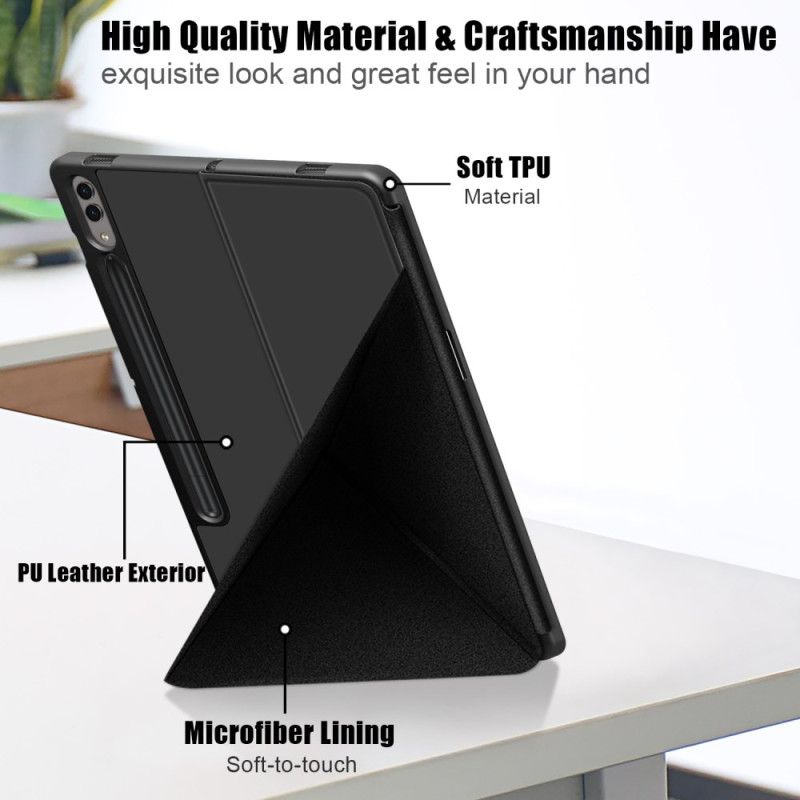 Etui Til Samsung Galaxy Tab S10 Plus Origami-stativ