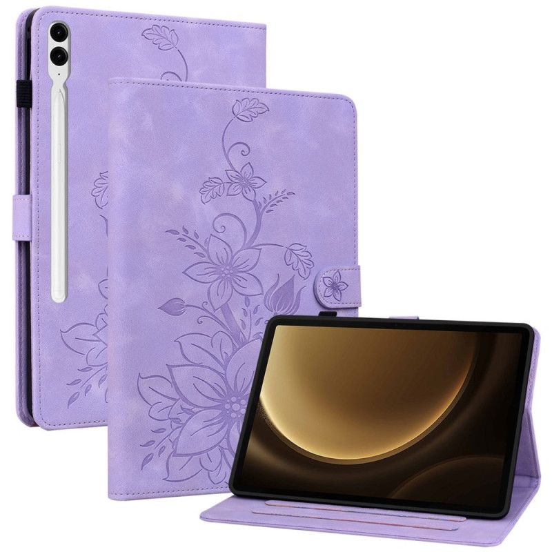 Flip Cover Samsung Galaxy Tab S10 Plus Fleur-de-lys