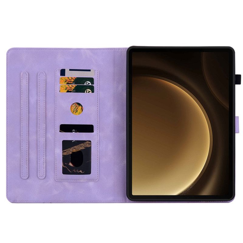 Flip Cover Samsung Galaxy Tab S10 Plus Fleur-de-lys