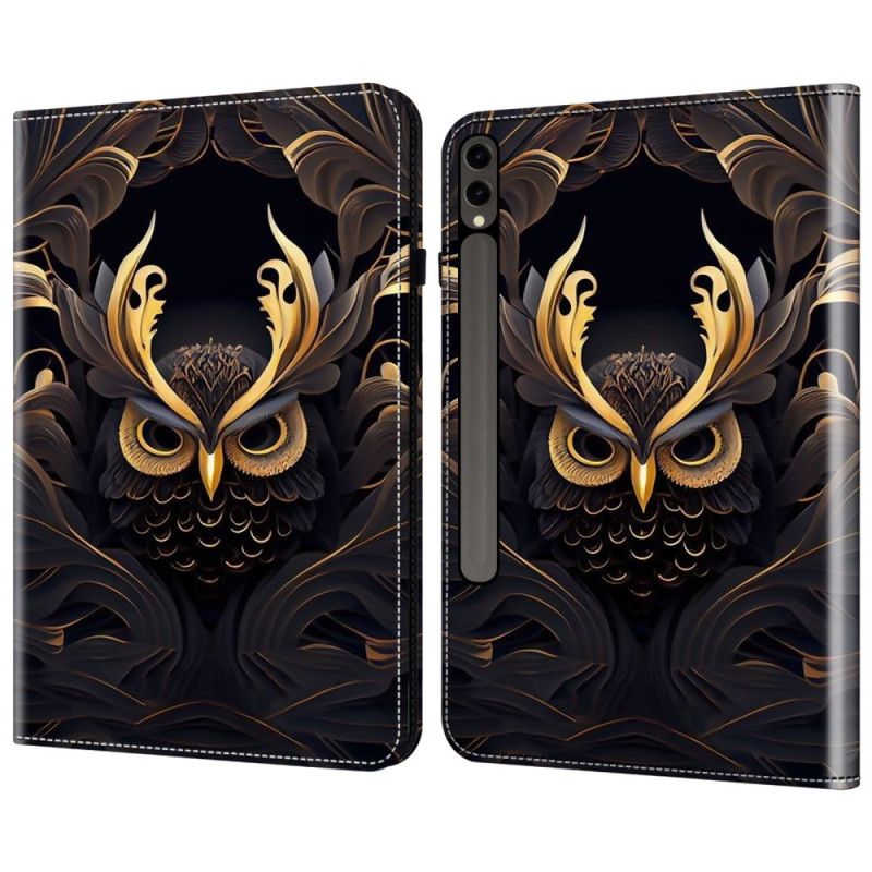 Flip Cover Til Samsung Galaxy Tab S10 Plus Gylden Ugle