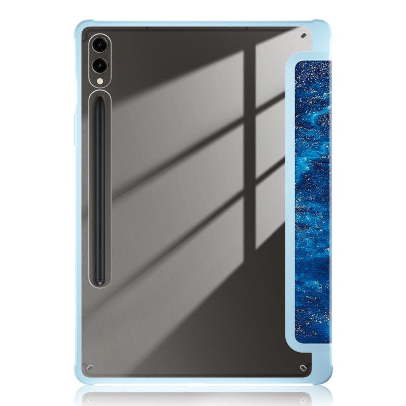 Samsung Galaxy Tab S10 Plus Bølget Transparent Bagside