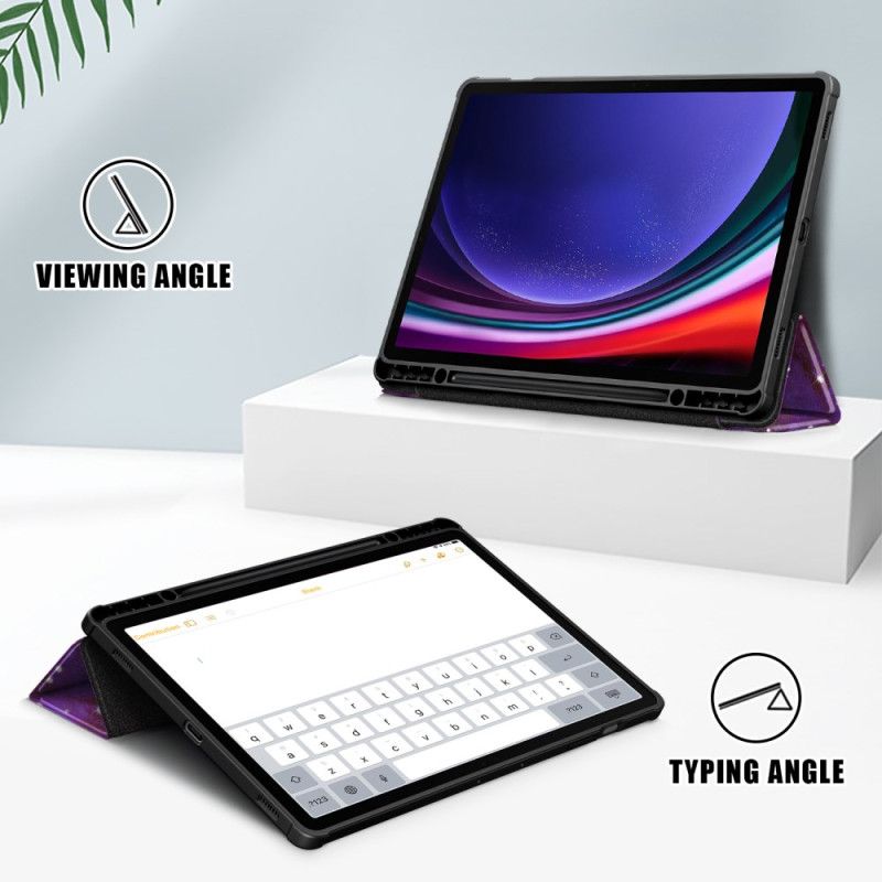 Samsung Galaxy Tab S10 Plus Galaxy Transparent Bagside