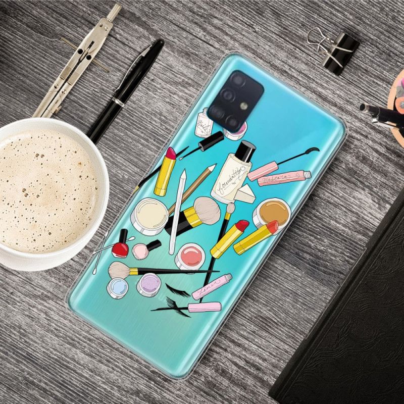 Cover Samsung Galaxy A31 Mobilcover Top Makeup