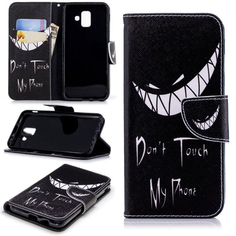 Flip Cover Samsung Galaxy A6 Mobilcover Djævelens Telefon