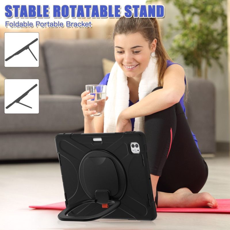 Cover iPad Pro 13 (2025) Drejestativ Og Håndtag