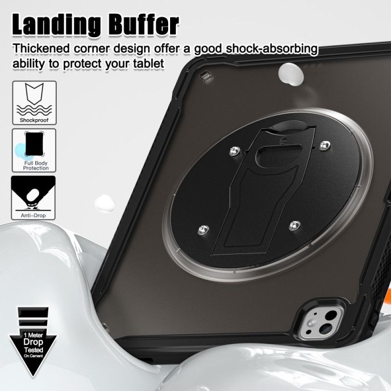 Cover iPad Pro 13 (2025) Gennemsigtig Med Stativ