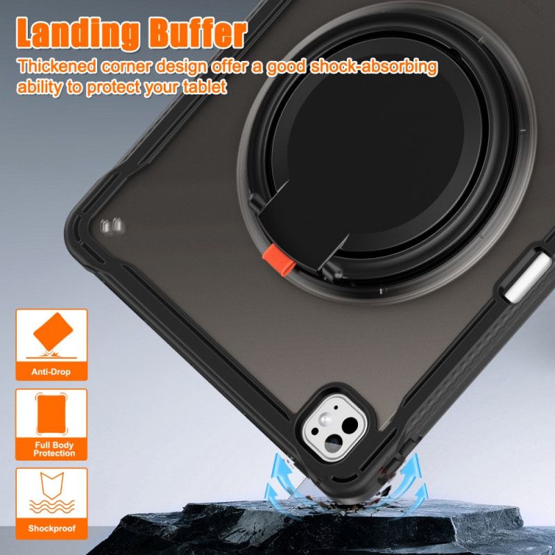 Cover iPad Pro 13 (2025) Roterende Stativ Og Stylusholder