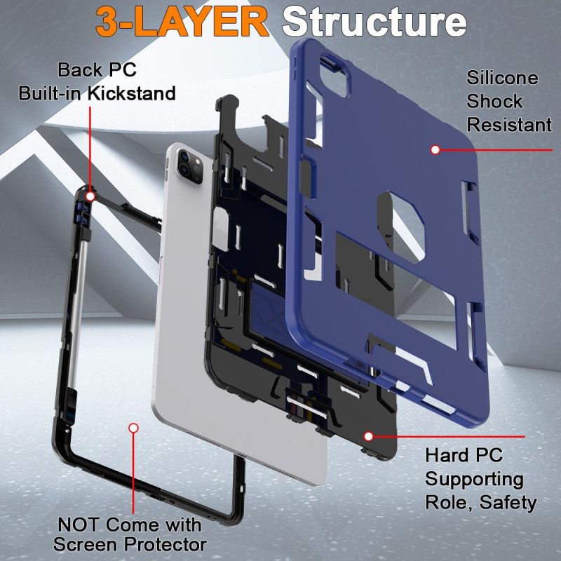 Cover iPad Pro 13 (2025) Stativ Og Stylusholder