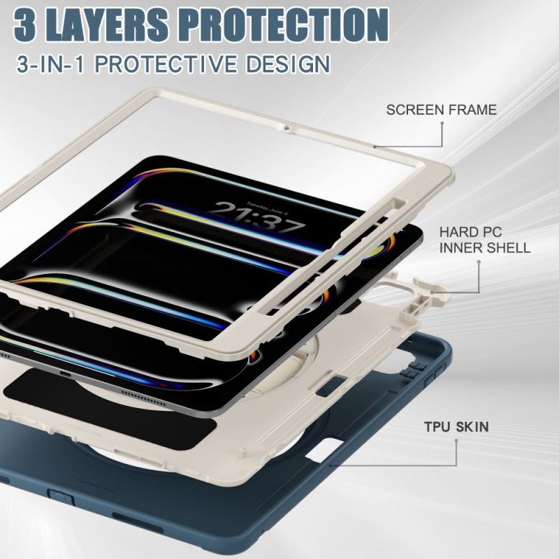 Cover iPad Pro 13 (2025) Stylusholder Og Stativ