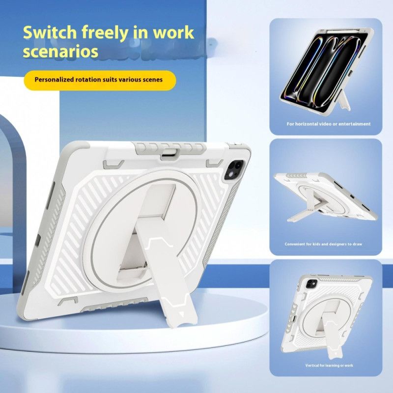 Cover iPad Pro 13 (2025) Telefon Etui Stylusholder Og Justerbar Stativ