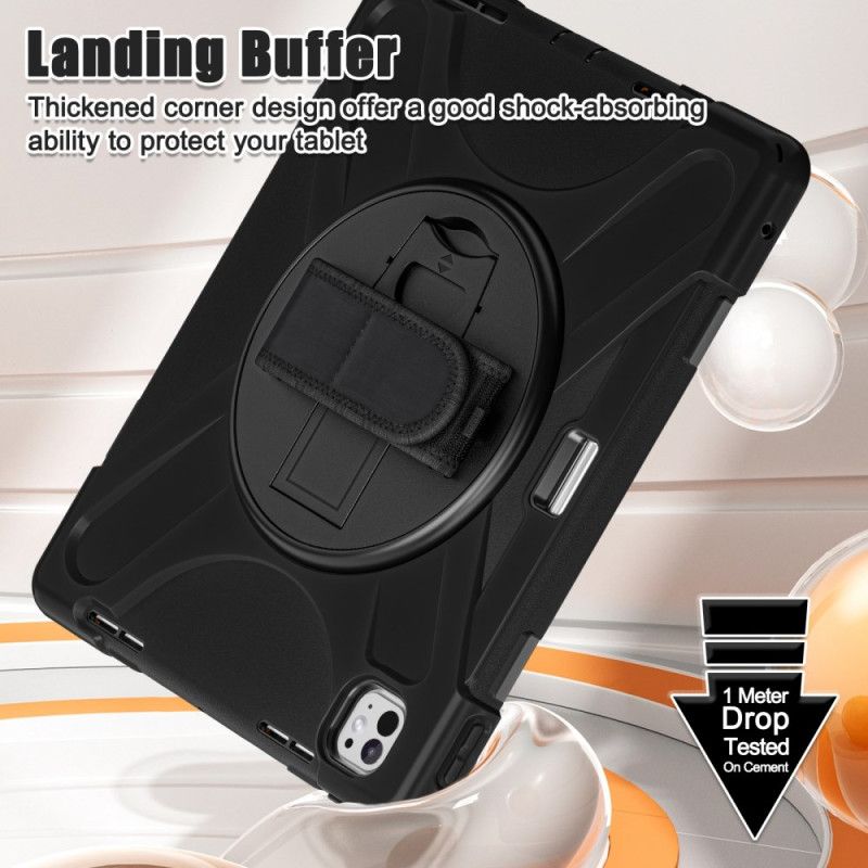 Cover iPad Pro 13 (2025) Telefon Etui Stylusholder Og Skulderrem