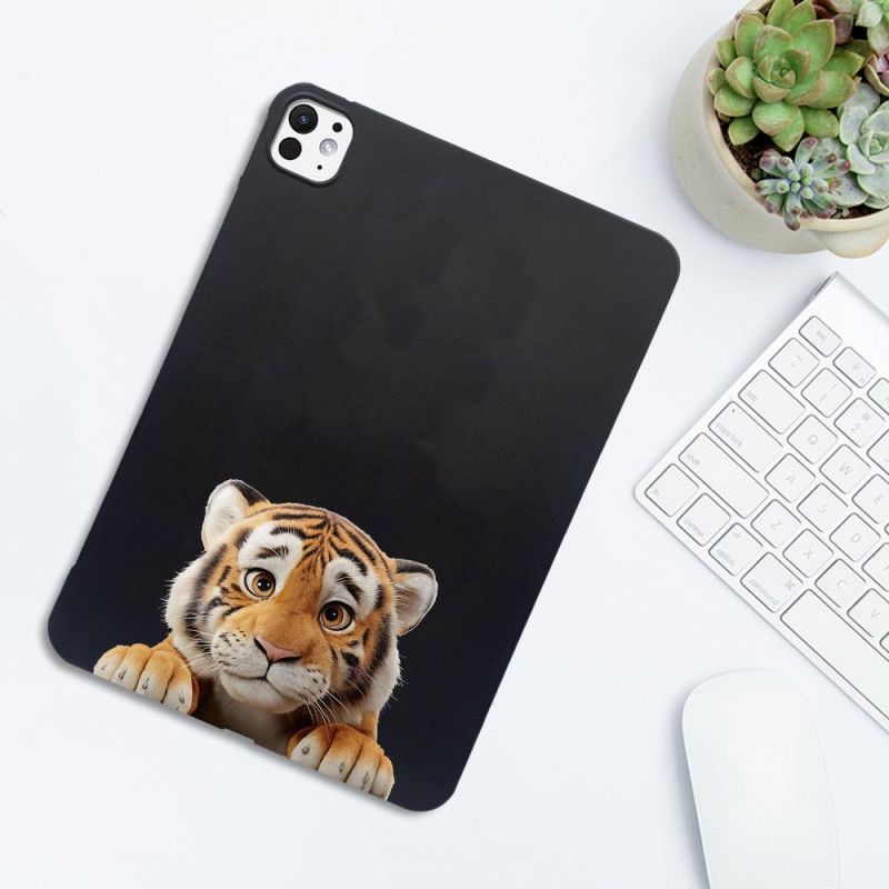 Cover iPad Pro 13 (2025) Telefon Etui Tiger