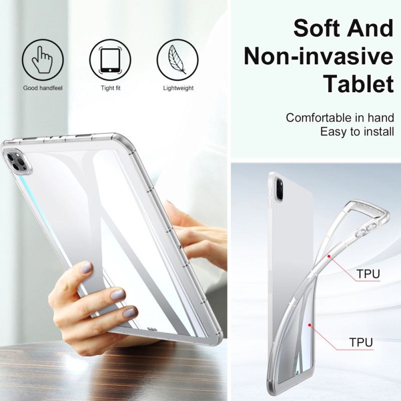 Cover iPad Pro 13 (2025) Telefon Etui Transparent Stil