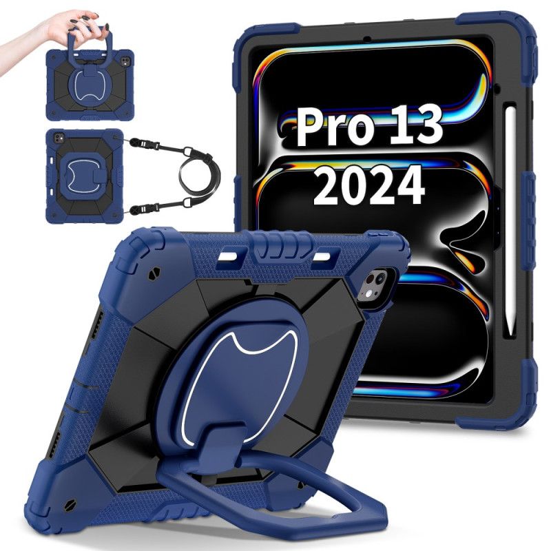 Cover iPad Pro 13 (2025) Tofarvet Stativ Og Skulderrem