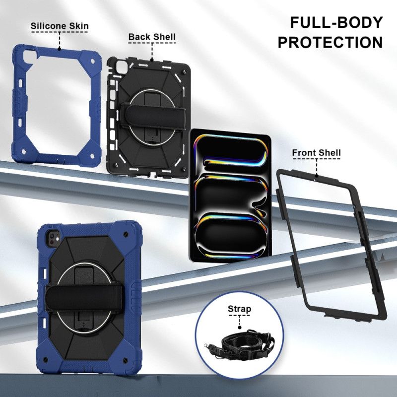 Cover Til iPad Pro 13 (2025) Håndrem Og Skulderrem