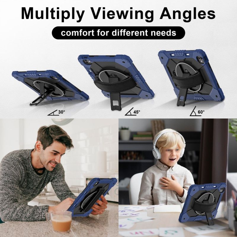 Cover Til iPad Pro 13 (2025) Håndrem Og Skulderrem