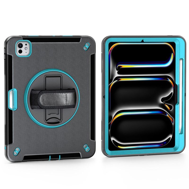 Cover Til iPad Pro 13 (2025) Robust Ringholder Og Skulderrem