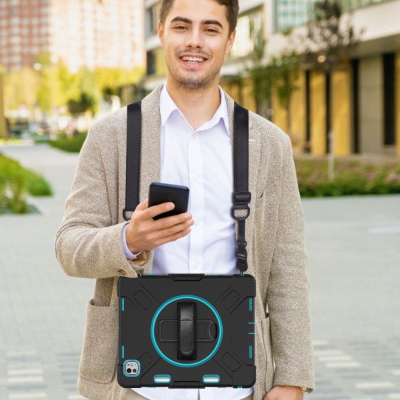 Cover Til iPad Pro 13 (2025) Ultra-resistent Stativ Og Skulderrem