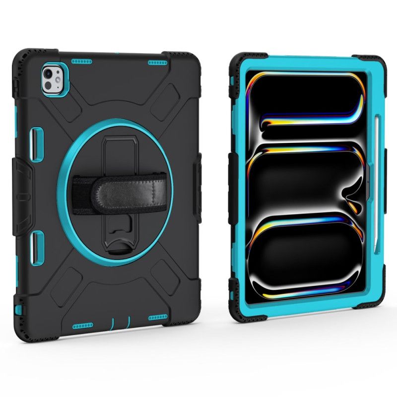 Cover Til iPad Pro 13 (2025) Ultra-resistent Stativ Og Skulderrem