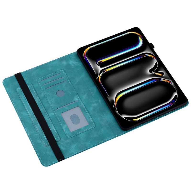 Etui iPad Pro 13 (2025) Hjerteagtig Ruskindseffekt