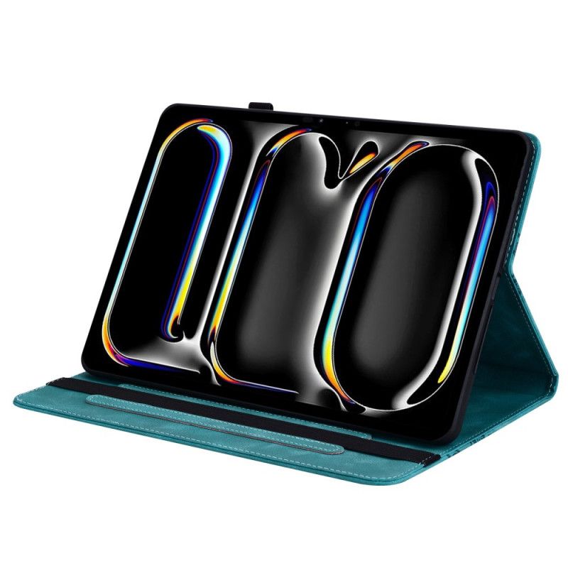 Etui iPad Pro 13 (2025) Hjerteagtig Ruskindseffekt